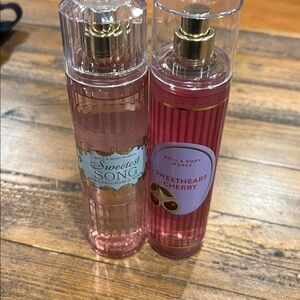 Bath & Body Works Sweetest Song Fragrance Mist - Pink & Sweetheart Cherry BNWT
